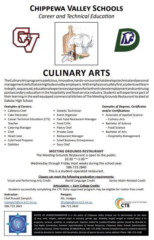 Culinary Arts
