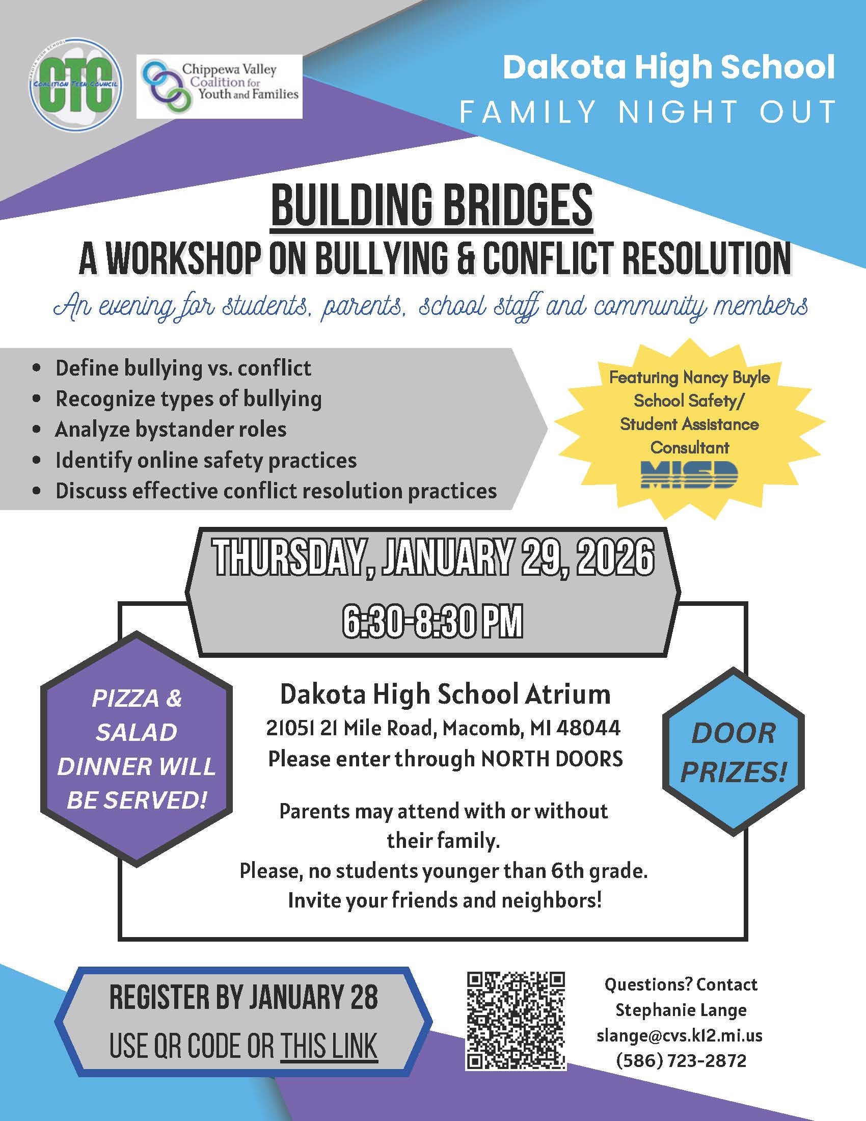 Family Night Out flyer 1-29-26