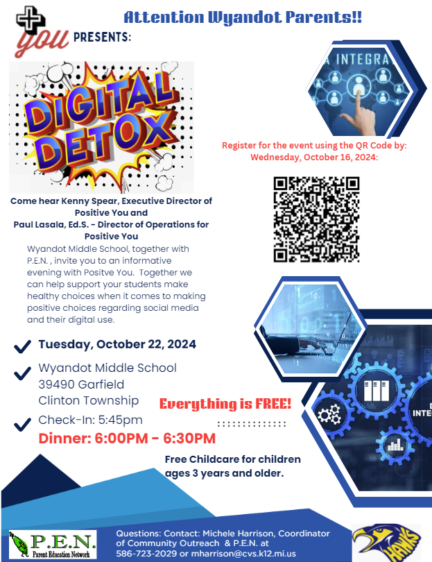 Sign up for Digital Detox with Positive You at Wyandot